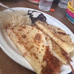 Kids cheese enchilada