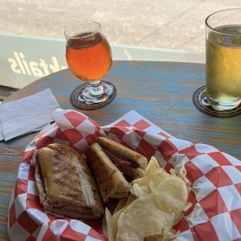 Brews - Cuban sandwich - Breweries Near Me - Eureka Springs, Arkansas