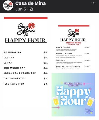 Menu photo 4 Casa De Mina Queen Creek, AZ Menu photo 4 Casa De Mina Queen Creek, AZ