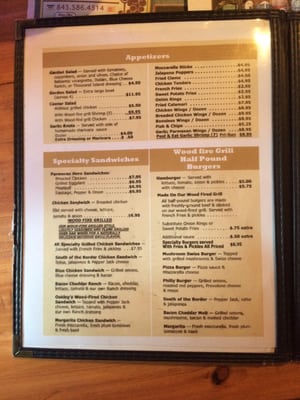 Menu photo 4 Oakley's Place Arkville, NY