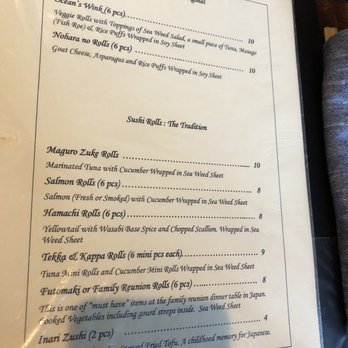 Umi - Maki menu page - Japanese Near Me - Hickory, North Carolina