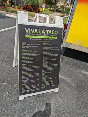 Menu photo 2 Viva La Taco Fort Myers, FL Menu photo 2 Viva La Taco Fort Myers, FL