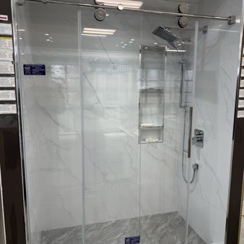 KZ Kitchen Cabinet & Stone - Sample shower layout to get you thinking about your own project. - Kitchen & Bath Near Me - San Jose, California KZ Kitchen Cabinet & Stone - Sample shower layout to get you thinking about your own project. - Kitchen & Bath Near Me - San Jose, California
