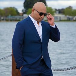 Style Hungry Image Consulting - Custom Fitted Blue Suit