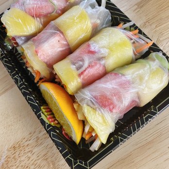 Pho The Good Times Asian Bistro - Fruity Veggie Salad Rolls - Vietnamese Near Me - Eugene, Oregon