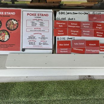Poke Stand by Shokudo - Flavor options - Poke Near Me - Honolulu, Hawaii