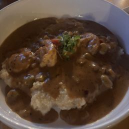 Shrimp and Grits (GF) Shrimp and Grits (GF)