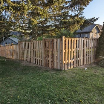 Schweyer Property Services - New fence, the old one was taken out by time. - Landscaping Near Me Schweyer Property Services - New fence, the old one was taken out by time. - Landscaping Near Me