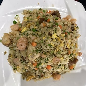 Mike's Cafe - John's combination fried rice - so much food!! - Vietnamese Near Me - Little Rock, Arkansas Mike's Cafe - John's combination fried rice - so much food!! - Vietnamese Near Me - Little Rock, Arkansas