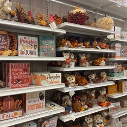 Michaels - Fall items in store. August 2021.