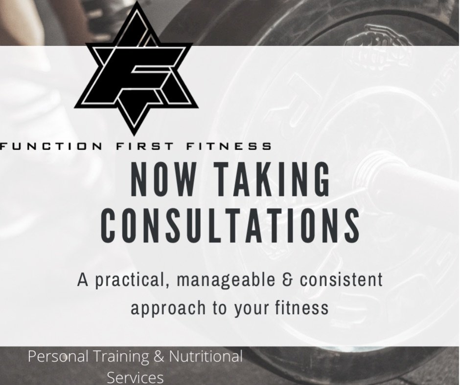 FUNCTION FIRST FITNESS Updated August 2024 Edmonton, Alberta
