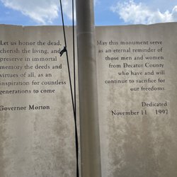 Decatur County All Wars Memorial