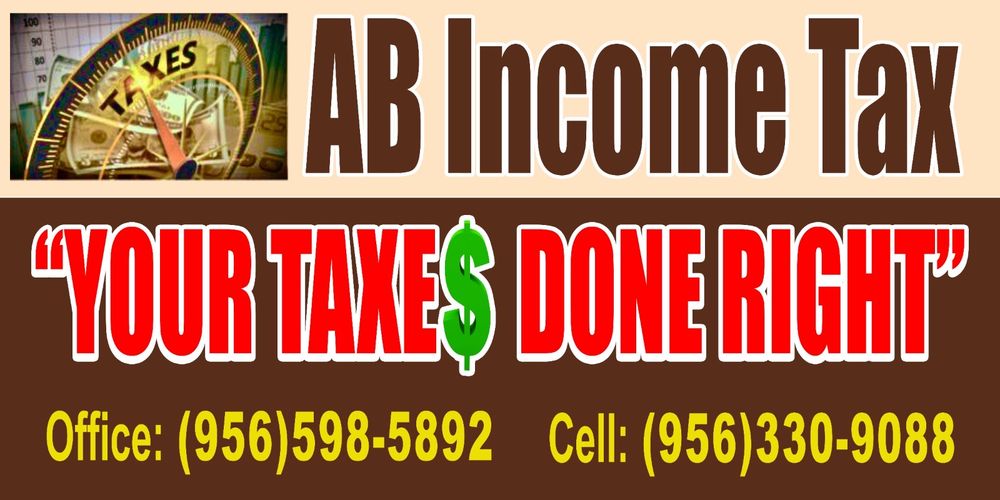 AB INCOME TAX - Updated January 2026 - Request Consultation - 108 N ...
