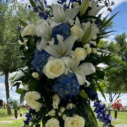 Expressions Florist - These flowers spread light and love. The care in which they were created shone bright. Thank you Expressions.