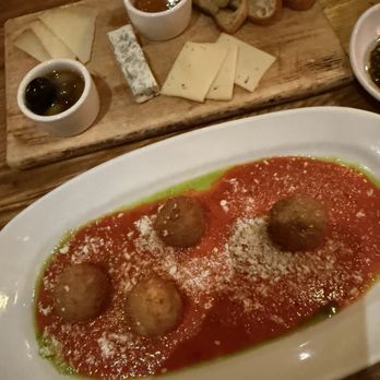 Brunos Italian Kitchen - Cheese board and Arancini - Italian Near Me - Brea, California Brunos Italian Kitchen - Cheese board and Arancini - Italian Near Me - Brea, California