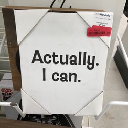 Marshalls - Niceeeee $4.50 clearance - Actually. I can. (Pretty awesome words)