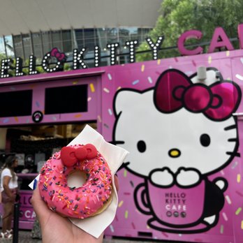 Hello Kitty Cafe - Hello Kitty donut - Desserts Near Me - Las Vegas, Nevada Hello Kitty Cafe - Hello Kitty donut - Desserts Near Me - Las Vegas, Nevada