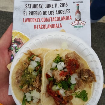 LA Weekly's Tacolandia - Tacos #1 - @DelRealFoods (06/11/16). #DTLA #LAWeekly #TacolandiaLA #MexicanFood #Tacos #Gluttony #FoodPorn - Festivals Near Me - Los Angeles, California LA Weekly's Tacolandia - Tacos #1 - @DelRealFoods (06/11/16). #DTLA #LAWeekly #TacolandiaLA #MexicanFood #Tacos #Gluttony #FoodPorn - Festivals Near Me - Los Angeles, California