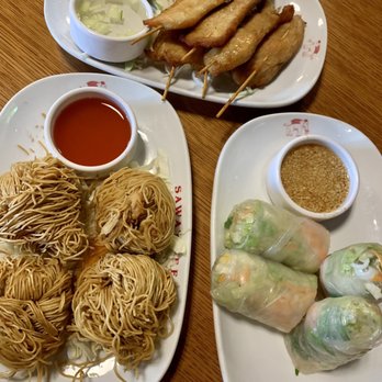 Sawatdee - Sarong Sawatdee Special, Chicken Satay & Supenn 's Fresh Spring Rolls - Thai Near Me - Maple Grove, Minnesota Sawatdee - Sarong Sawatdee Special, Chicken Satay & Supenn 's Fresh Spring Rolls - Thai Near Me - Maple Grove, Minnesota