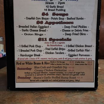 Charlie's Restaurant & Catering - Menu1 - Seafood Near Me - Violet, Louisiana