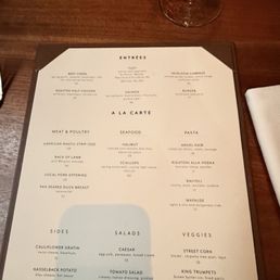 Dinner Menu Dinner Menu