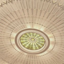 Boston Avenue United Methodist - Ceiling Medallion Light