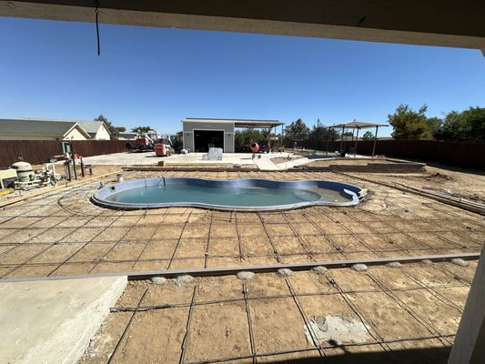 WE SPECIALIZE IN CONCRETE! - We can help. We specialize in driveways and Patios.