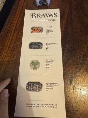 Menu photo 4 Bravas Bar de Tapas Healdsburg, CA