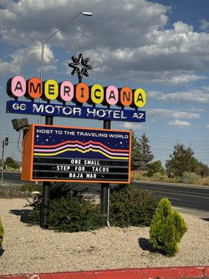 Americana Motor Hotel Flagstaff Route 66 by null