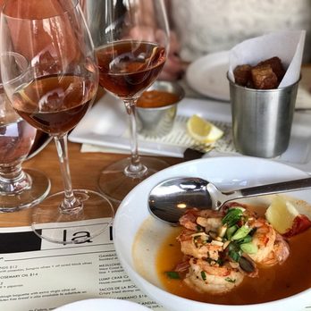 La Boca - Gambas al ajillo, crispy chicharrones, a glass of palo cortado and a glass of amontillado - Tapas Bars Near Me - Santa Fe, New Mexico La Boca - Gambas al ajillo, crispy chicharrones, a glass of palo cortado and a glass of amontillado - Tapas Bars Near Me - Santa Fe, New Mexico