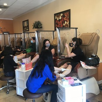 Megacare Nails & Spa - Fun girl time while getting our nails done! - Waxing Near Me - Arcadia, California