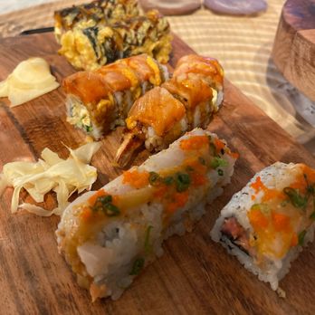 Sushi On Post Oak - Nando Philly squared Shoi HTX Roll Samurai roll - Sushi Bars Near Me - Houston, Texas