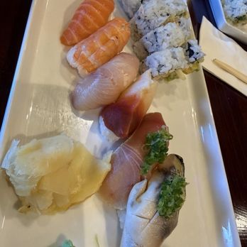 Ishikawa Sushi And Grill - Lunch special with six pieces of chefs, choice, sushi and a roll. Delicious! Fresh! - Sushi Bars Near Me - Saginaw, Texas Ishikawa Sushi And Grill - Lunch special with six pieces of chefs, choice, sushi and a roll. Delicious! Fresh! - Sushi Bars Near Me - Saginaw, Texas