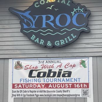 YROC Coastal Bar & Grill - Outside signage - Seafood Near Me - Gloucester Point, Virginia YROC Coastal Bar & Grill - Outside signage - Seafood Near Me - Gloucester Point, Virginia