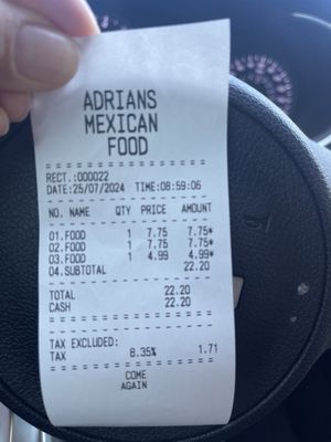 Adrian's by null