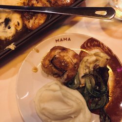 Mama Shelter - Restaurant - Tournedos de poulet fermier, purée de pommes de terre, PaK Choi et jus de volaille à la moutarde