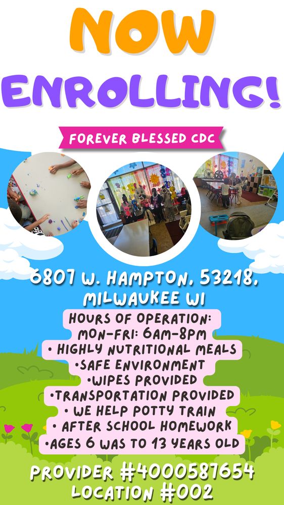 Forever Blessed Child Development Center - childcare center in Milwaukee, WI