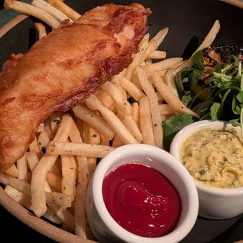 Salt Harvest - Fish and Chips (Lunch menu) - Seafood Near Me - Seattle, Washington Salt Harvest - Fish and Chips (Lunch menu) - Seafood Near Me - Seattle, Washington