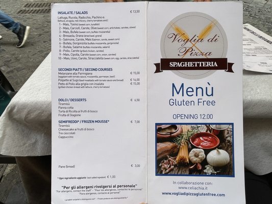 Voglia di Pizza - Gluten free by null