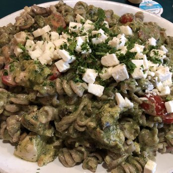 Anton's Pasta Bar - Antonio sub penne for whole wheat fusili...better match for the thick, rich sauce than penne (hint). - Italian Near Me - Burnaby, British Columbia