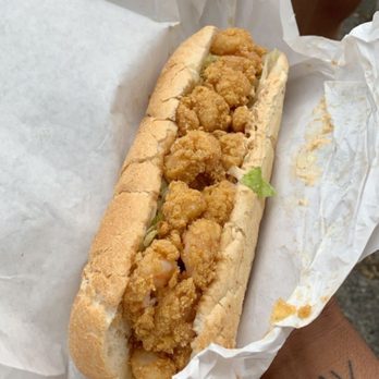 Where Ya At Matt - Shrimp po'boy; no tomatoes - Cajun/Creole Near Me - Seattle, Washington Where Ya At Matt - Shrimp po'boy; no tomatoes - Cajun/Creole Near Me - Seattle, Washington