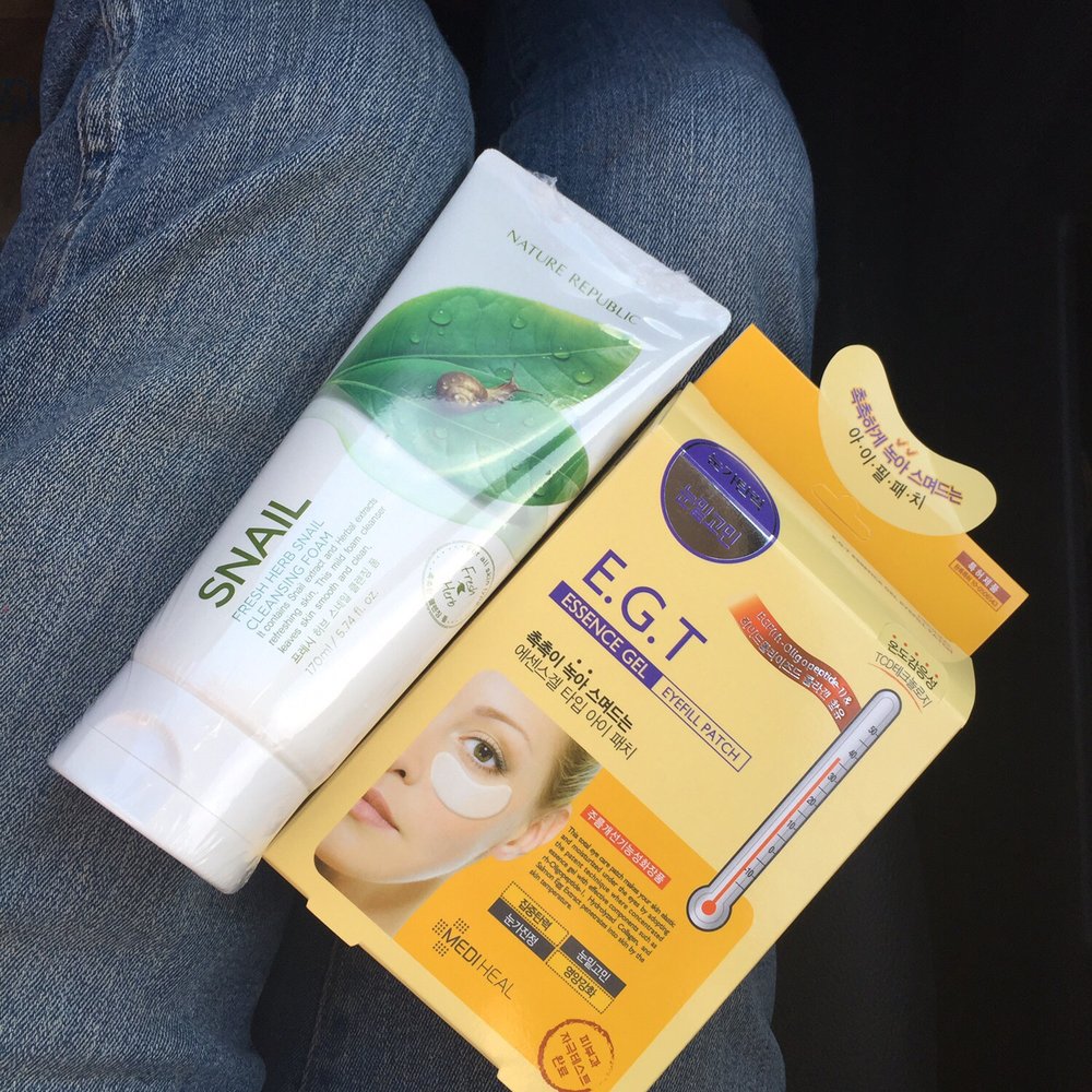 Nukoa - Nature Republic Herb Snail Foam Cleanser and MEDIHEAL E.G.T. Eye Patches. - Cosmetics & Beauty Supply Near Me - Troy, Michigan Nukoa - Nature Republic Herb Snail Foam Cleanser and MEDIHEAL E.G.T. Eye Patches. - Cosmetics & Beauty Supply Near Me - Troy, Michigan