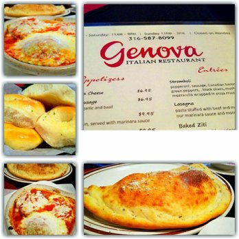 Genova - Pasta Sampler, Rolls, and Stromboli aka Delicious!! - Italian Near Me - Newton, Kansas