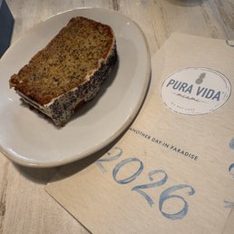 VEGAN ORANGE POPPY SEED LOAF
