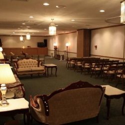Myers-Woodyard Funeral Home - Groveport Chapel - The chapel and adjoining reception lounge at Myers-Woodyard Funeral Home's Groveport Chapel.