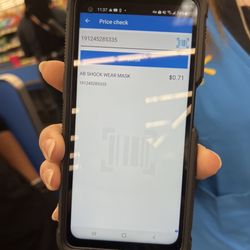 Walmart Supercenter - Walmart employee who price checked the item on their device for me