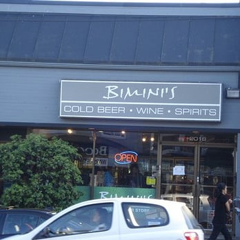 Bimini Beer & Wine Store - a car parked outside - Beer, Wine & Spirits Near Me - Vancouver, British Columbia