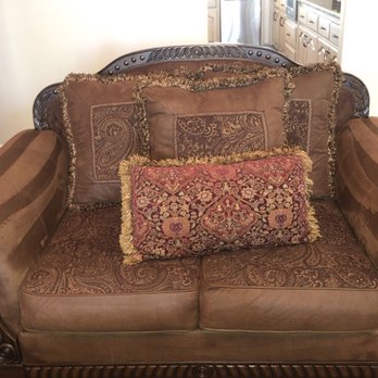 Sterling Interstate - Loveseat with large matching sofa his team moved. - Movers Near Me Sterling Interstate - Loveseat with large matching sofa his team moved. - Movers Near Me