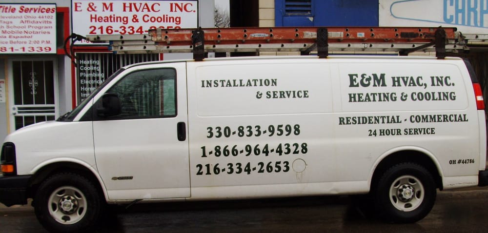 Slide of E & M Hvac
