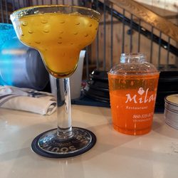 Milagro Café - Papaya margarita. Delish!